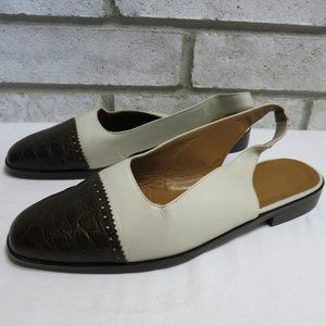 Harold's Slingback Leather Dress Sandals Women's Casual Footwear Shoes Sz 8.5